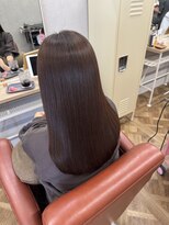 マルクヘアケア(MALQ HAIR CARE) ツヤ感たっぷりナチュラルブラウン×髪質改善