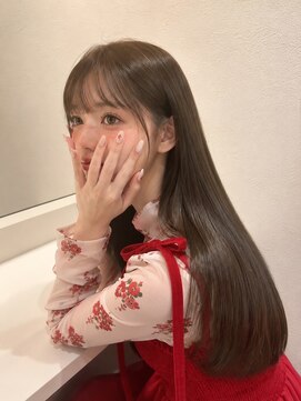 ラビットホール(Rabbit hole) 【misato】艶髪×柔らかベージュカラー♪ 10代/20代/30代/40代