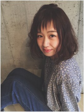 ハッチ(HAc8chi) くせ毛風ボブ