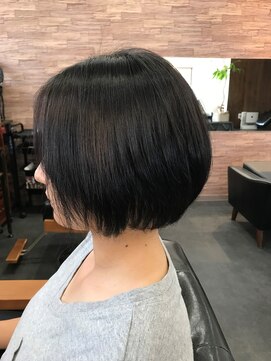 ソア フォー ヘアー(Soi for hair) 黒髪/艶カラー/30代40代50代/似合わせ小顔ボブ/白髪染め