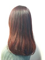 コピーヌ 高田馬場店(Copine)&nbsp;可愛いスタイルが好きな人に☆チェリーレッド×ワンレンロブ☆