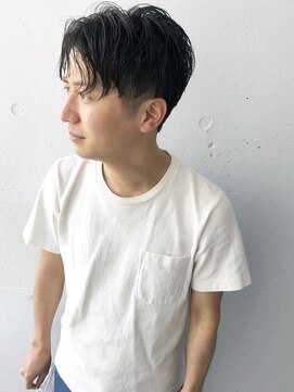 シュリット 溝の口(schritt) 爽やかツーブロック　センターパート　　mutsuki