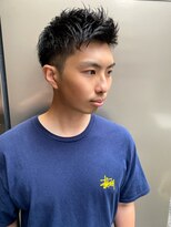 グランドライン(GRAND LINE)&nbsp;20代、30代、40代 　summerベリーショート　アッシュブラック