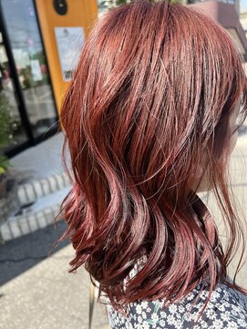 マイスペース(MY SPACE) ミディアムレイヤーローズカラー