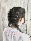 早朝OKイベント等のヘアーセットはヘアースペースムーンへtell