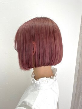 シエル 立川店(CIEL) 【CIEL×久光】ペールピンク×ミニボブ