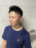 ワム(wom)&nbsp;ツーブロック　ショート