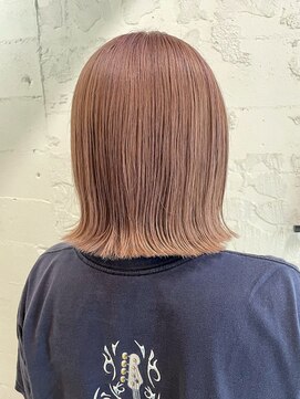 ホーム(HOME) ミルクティーベージュ/ダブルカラー/ブリーチ/髪質改善/下北沢