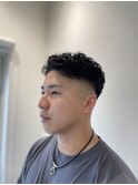 フェードパーマスタイル