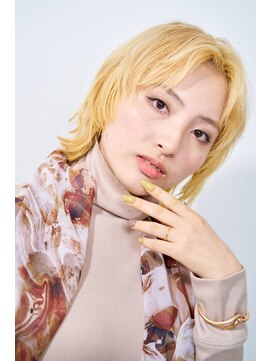 ユニックス 赤羽店(UNIX) ハイトーンカラー☆外ハネスタイル