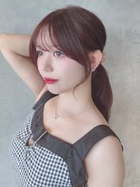 アルバム 渋谷パルコ(ALBUM) 似合わせカットマロンベージュフェイスフレーミング_ba468001