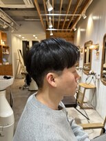 アメラボ(AmeLab)&nbsp;ノーセット　艶感◎ センターパート