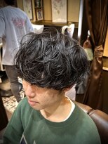 ヒロギンザ 池袋 サンシャイン通り店(HIRO GINZA) 重めマッシュ ゆるふわパーマ 緩めパーマ 池袋