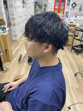 ラッコのおひるね なみパーマ