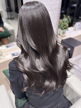 ステア ケース(stair case) 韓国艶カラーレイヤーカット前髪カットトリートメント