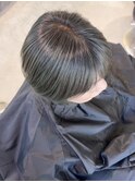 白髪活かしカラー☆札幌ショート/札幌白髪活かし/札幌白髪染め