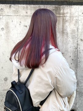 トト 船橋店(toto.) ☆細めハイライトボブフェザーショートマロンベージュ[船橋]