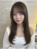 イメチェン外ハネボブ美髪ワイドバングレイヤーショート/池袋