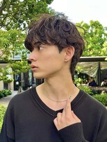 グリーンミドル(GREEN middle)&nbsp;メンズカット:ルーズマッシュメンズパーマ/ニュアンスパーマ