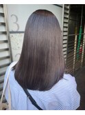 髪質改善×ラベンダーカラー