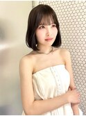 愛されヘアレイヤーカットブラウンブリーチ無し