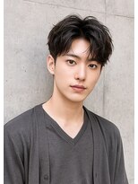 スズ(SUZU)&nbsp;【ニュアンス×刈り上げセンターパート☆*ー】スパイラルパーマ