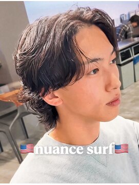 ニュアンスサーフ×グランジパーマ×名古屋ニュアンスサーフ