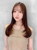 ロンドクレール 川崎(Lond clair) 韓国顔周り/ハイレイヤー/ミディアムレイヤーカット/川崎53