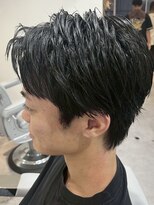 ナム 錦糸町(NAM)&nbsp;MEN'S HAIR/ブルーブラック/フェザーパーマ/錦糸町