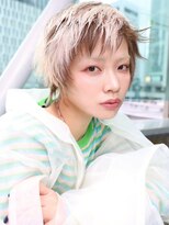 チックタック モーガン エアライン(TICK-TOCK MORGAN airline)&nbsp;【MORGAN】レイヤーショート×ローライトベージュ