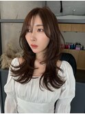 大分ハッシュカット韓国レイヤーワンホンヘアヨシンモリおもめ