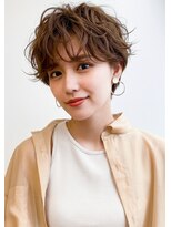 アドラーブル 長岡リップス旭岡店(adorable)&nbsp;ニュアンスショート,大人の余裕,似合わせカット,ブリーチなし