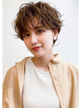 アドラーブル 長岡リップス旭岡店(adorable) ニュアンスショート,大人の余裕,似合わせカット,ブリーチなし