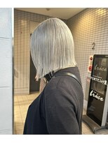 ソワンドゥブレスシエン 堀江店(soin de brace CIEN) ハッシュカット×グレージュ