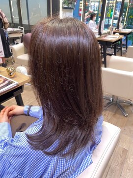 ジュイール(jouir) 三鷹白髪ぼかしハイライトショートボブウルフショートカット韓国