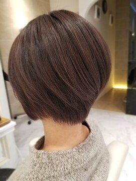 Op津田沼 大和地 スマートくびれショートボブ L オレンジポップ 津田沼店 Orange Pop のヘアカタログ ホットペッパービューティー