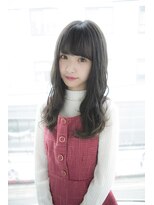 サロンドミルク 原宿(salon de MiLK)&nbsp;【salon de MiLK 原宿】アッシュベージュ×ラフ感ウェーブ