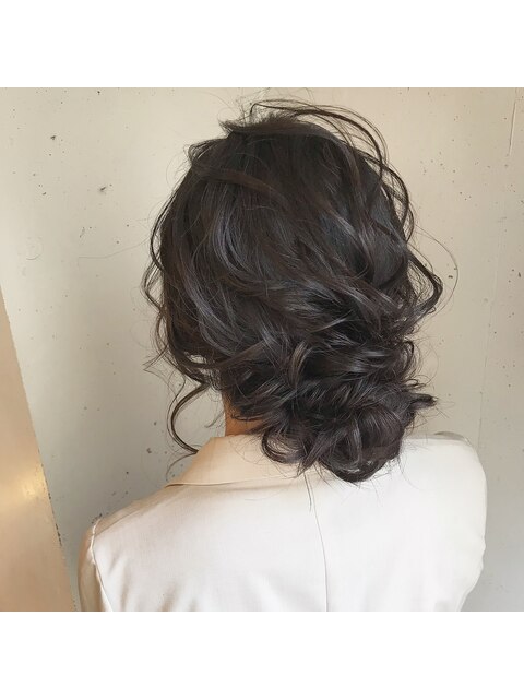 ヘアセット/ヘアアレンジ/アップスタイル/着物/成人式/卒業式