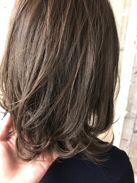 オッソ(OSSO) スモークアッシュグラデーション_ネイビーカラー