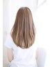 【抗酸化ストレートでツヤツヤの仕上りに♪】グロッシーストレート　￥22550