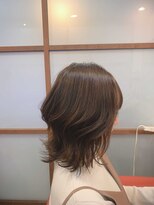 ムードコア 関内店(mu;d Coa) ミディアムレイヤーベージュ