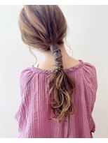 ケーツー あべのキューズモ－ル店(K-two)&nbsp;[K-two]抜け感ヘアシースルーカラーヘアアレンジ[天王寺/阿倍野]