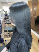 ハビット (habitt)&nbsp;【habitt】ブリーチ無し/ブルーヘアー