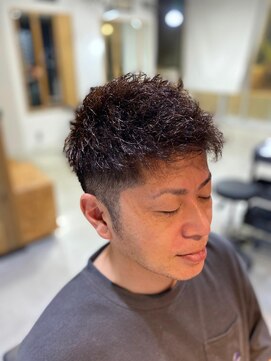 メンズサロン ウエストサイドカットクラブ(Men's West Side Cut Club) メンズパーマ×2ブロック
