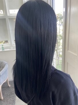 マドンナ ヘアー(madonna hair.) ブルーブラック