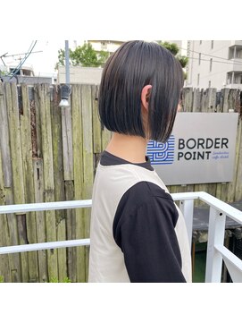 ミント(mint) ミニボブ/ボブ/抜け感ボブ/グレージュ