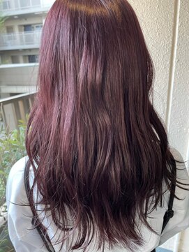 ゲーム 吉祥寺店(GAME) ダブルカラーケアブリーチピンクベージュハイトーン前髪カット