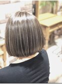 人気No.1☆外国人風ハイライト☆シルバーアッシュ☆