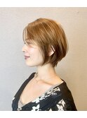 大人ショートボブ