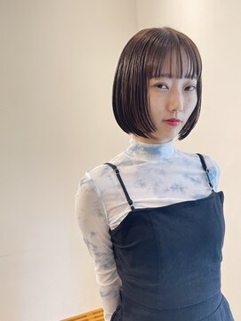 スエード(suede) 【suede】ボブ×ワイドバング